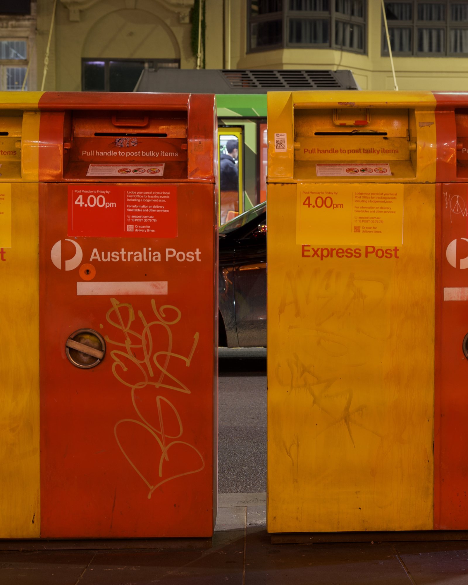 Mail cleared at 4:00pm