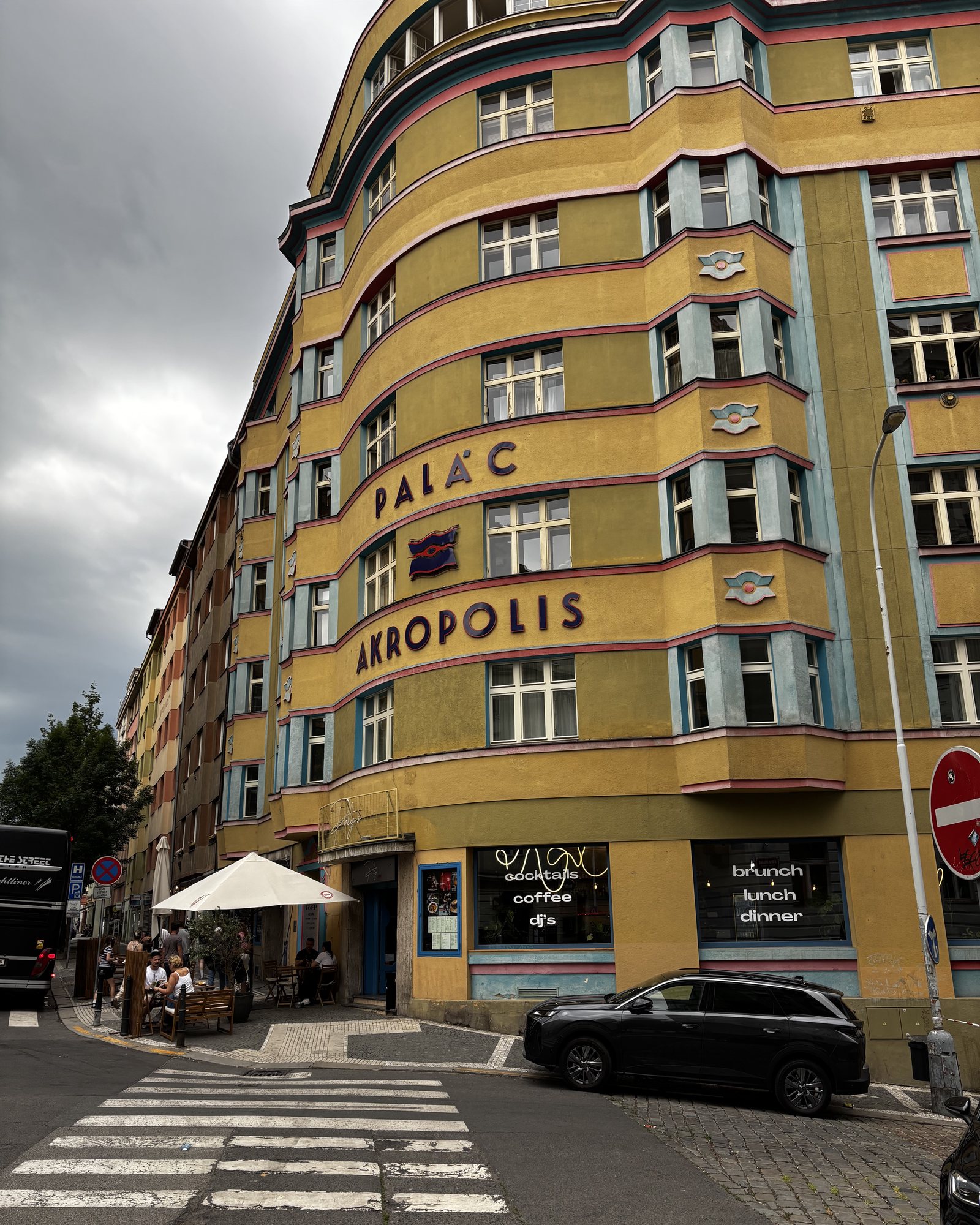 Palac Akropolis where Laibach were playing. With some time to spend we went for a walk to find the venue. https://www.palacakropolis.com/