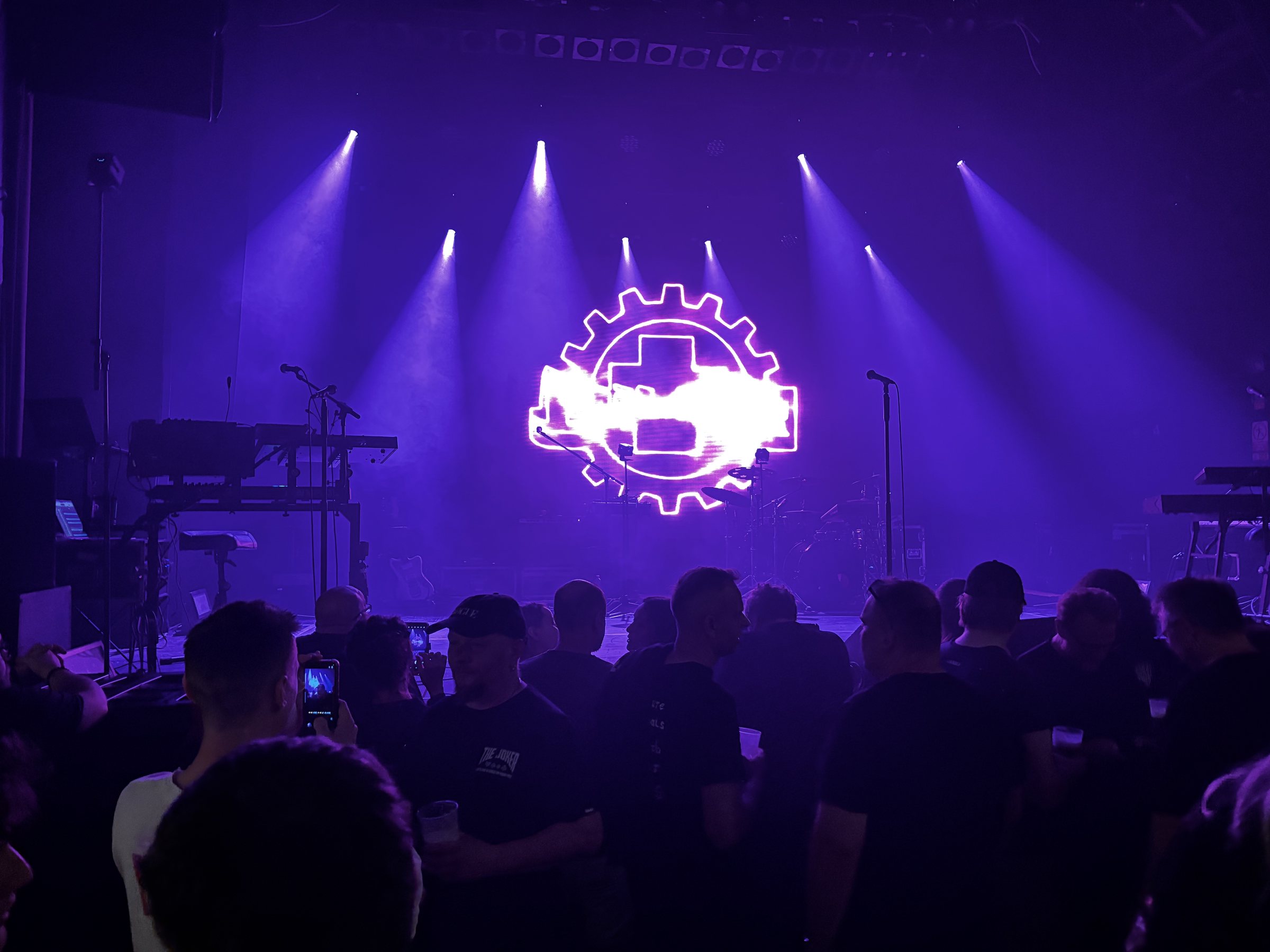 Waiting for the show to start