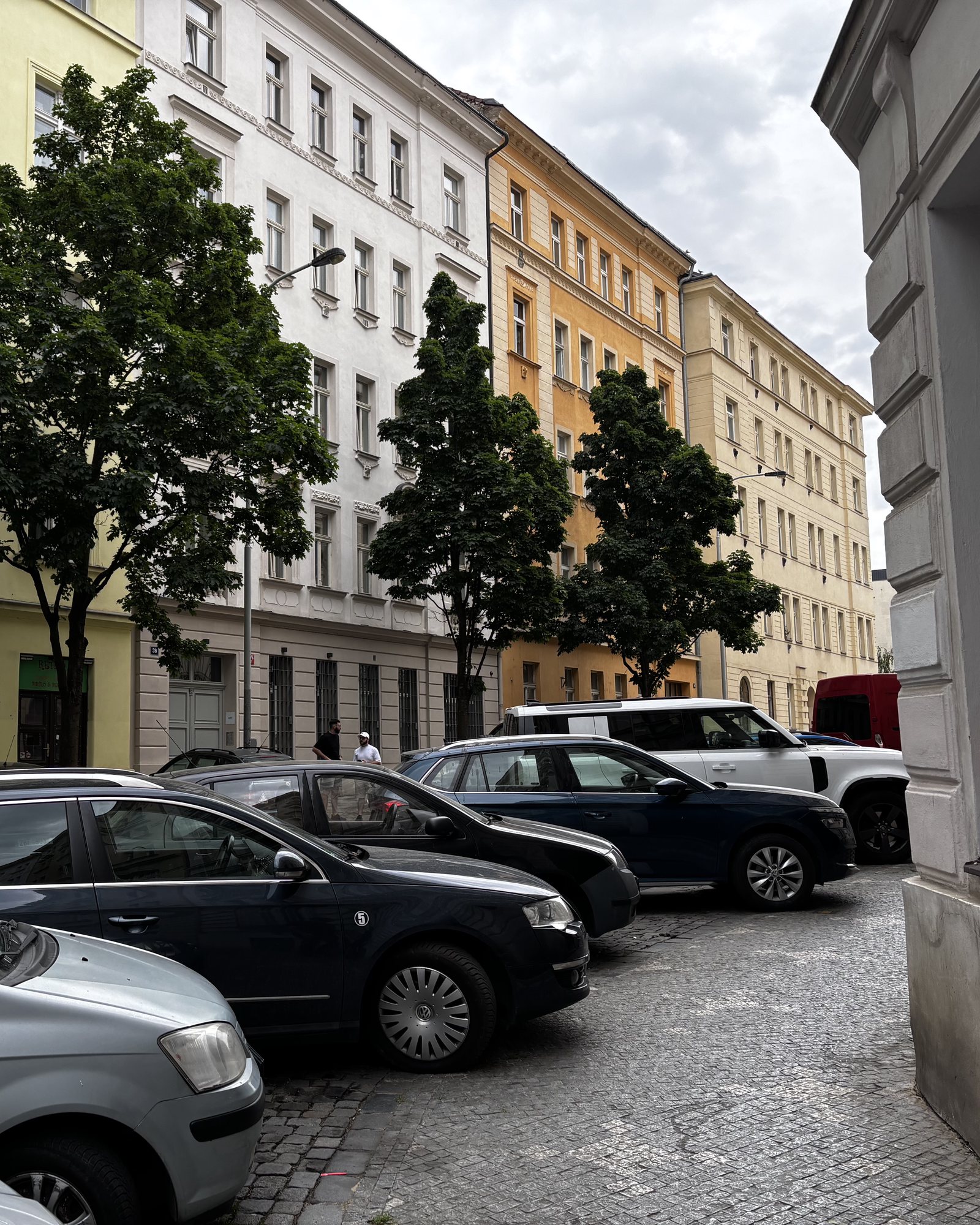 You can still own a car in a walkable city!. It might be possible to own a car in a walkable city, but I bet it's a lot of fun trying to find a park for it.